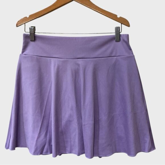 Skort Women’s Large Purple Summer Skirt Tennis NEW Vacation - Picture 6 of 7